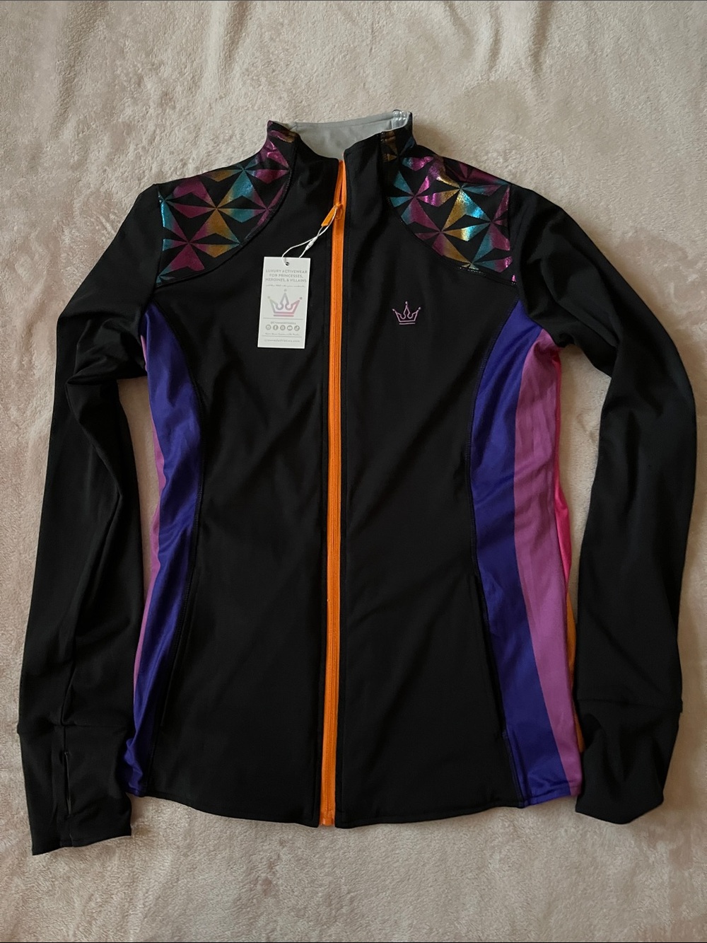 Crowned Athletics Geodesic Icon Reversible Jacket - Picture 5 of 8